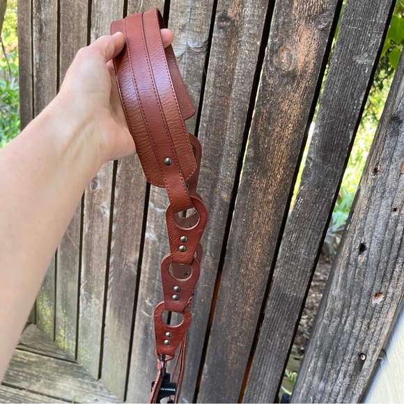 Banana Republic Brown Leather Tie Belt NWT Sz S - Picture 8 of 15